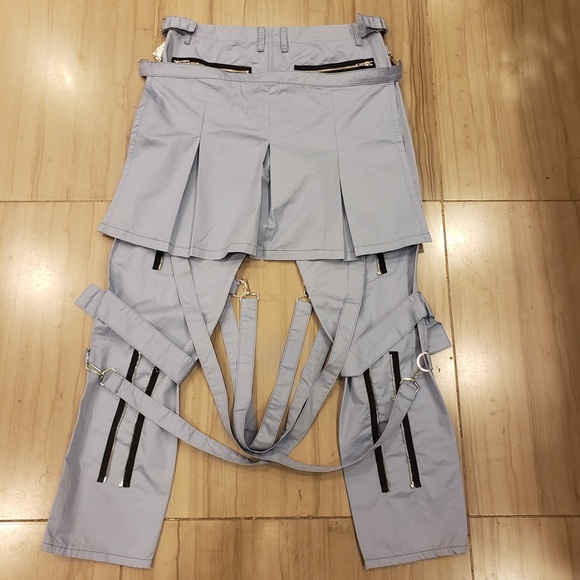 Blue bondage pants - Picture 2 of 2